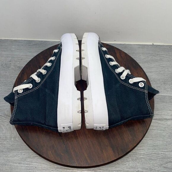 Converse Chuck Taylor All Star Women’s 6 Lugged Platform High-Top Sneaker Black - Picture 8 of 10